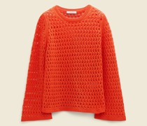 PULLOVER MIT DURCHBRUCHMUSTER