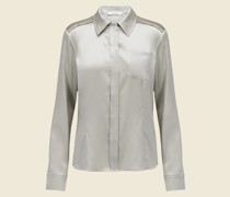 SATIN BLUSE