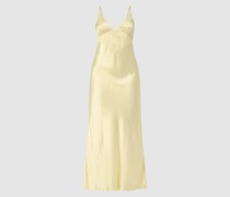 Maxikleid mit Spaghettiträgern Modell 'Capri'