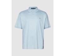 PLUS SIZE Polo Shirt mit Label-Stitching