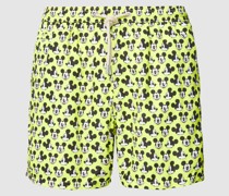 Badehose mit Allover-Motiv-Print Modell 'MICRO FANTASY'