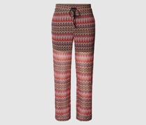 PLUS SIZE Stoffhose mit elastischem Bund Modell 'DICTE'