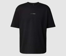 T-Shirt mit Label-Print Modell 'JANSO'