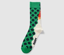 Socken mit Motiv-Print Modell 'Santa s Beard'