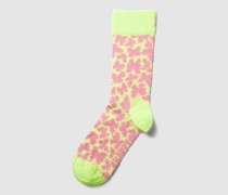 Socken mit Allover-Muster Modell 'Butterfly'