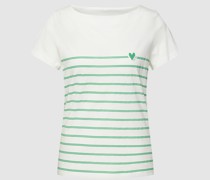 T-Shirt mit Streifenmuster