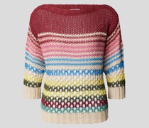 Pullover mit 3/4-Ärmeln