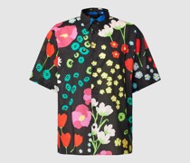 Freizeithemd mit floralem Muster Modell 'CHEMISE'