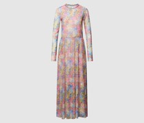 Midikleid mit floralem Allover-Muster Modell 'marisan'