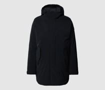 Daunenjacke mit Label-Patch