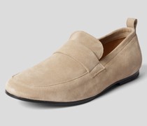 Penny-Loafer aus Veloursleder