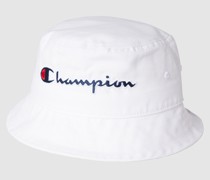 Bucket Hat mit Brand-Schriftzug