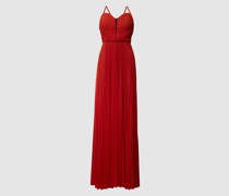 Abendkleid mit Plisseefalten