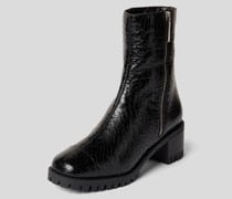 Ankle Boots in Reptil-Optik