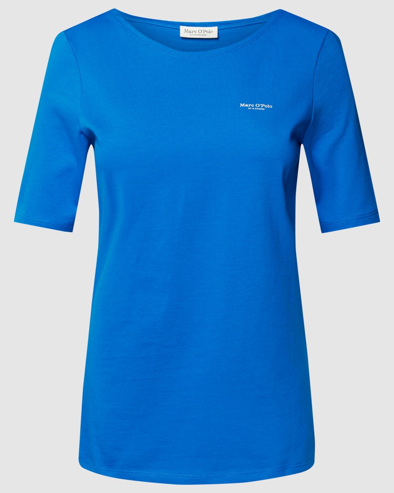Marc O'Polo Damen T-Shirt mit Label-Detail