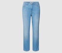 Slim Fit Jeans mit verkürztem Schnitt Modell 'STYLE.MARY'