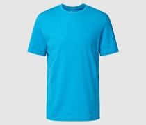 T-Shirt mit Label-Detail Modell 'BASIC'