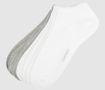 Sneakersocken mit Rippenbündchen im 7er-Pack Modell 'Soft'
