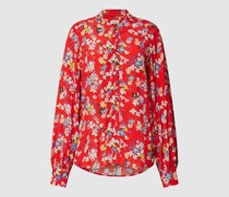 Bluse mit Stehkragen Modell 'TWINA'