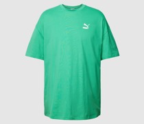 Oversized T-Shirt mit Label-Print Modell 'CLASSICS'