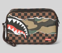 Kulturtasche mit Allover-Muster Modell 'TEAR IT UP CAMO'