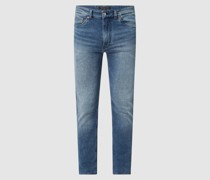 Skinny Fit Jeans mit Stretch-Anteil Modell 'Slick'