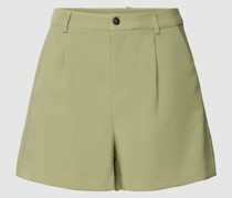 Shorts mit Bundfalten