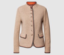 Blazer mit Pattentaschen