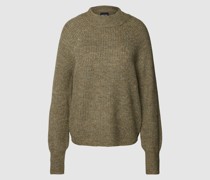 Strickpullover mit Rundhalsausschnitt Modell 'NATALEE'