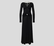 Abendkleid mit Raffungen