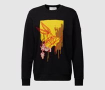 Sweatshirt mit Looney Tunes®-Stitching