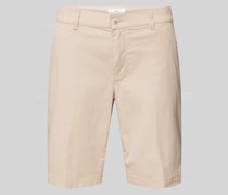 Regular Fit Chino-Shorts mit Gesäßtaschen Modell 'BOZEN'