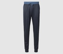 Pyjama-Hose mit Kontrastbesatz Modell 'DEEPSLEEPWEAR'