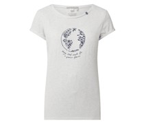 T-Shirt mit Statement Modell 'Florah'