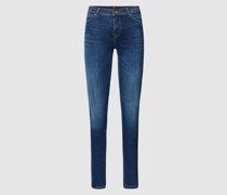 Slim Fit Jeans mit 5-Pocket-Design Modell 'PUSH'