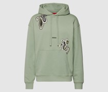 Hoodie mit Motiv-Print Modell 'Dolias'
