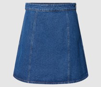 Jeansrock mit Teilungsnähten Modell 'NELLY'