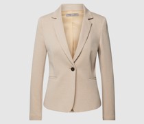 Blazer mit Knopfverschluss