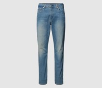 Slim Tapered Fit Jeans im 5-Pocket-Design Modell "512 PELICAN RUST"