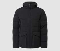 Daunenjacke mit Kapuze - wasserdicht