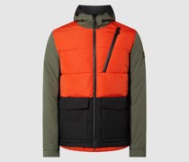 Steppjacke mit Kapuze