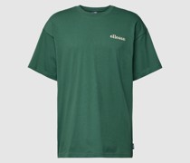 T-Shirt mit rückseitigem Statement-Print Modell 'Minker'