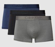 Trunks mit elastischem Logo-Bund im 3er-Pack