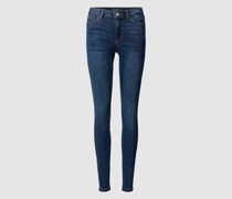 Skinny Fit Jeans im 5-Pocket-Design Modell 'Nela'