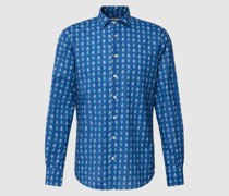 Hemd mit Floralem-Allover-Muster Modell 'SIKELIA'