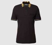 Poloshirt mit Kontraststreifen