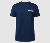 T-Shirt mit Label-Stitching Modell 'VOODOO'