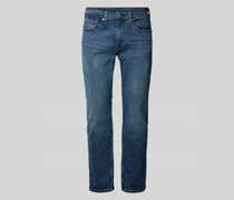 Tapered Fit Jeans im 5-Pocket-Design Modell "502 PANDA"