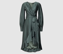Cocktailkleid in Wickel-Optik