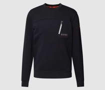 Sweatshirt mit Label-Print Modell 'HURON'